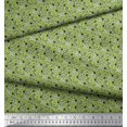 thumbnail image 3 of Soimoi Modal Satin Fabric Compass,Scale & Calculator Education Theme Decor Fabric Printed Yard 42 Inch Wide, 3 of 3