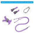 thumbnail image 3 of Unique Bargains Phone Lanyard, Adjustable Neck Lanyard with Transparent Lanyard Patch, Deep Purple, 1 Count, 3 of 5