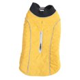 thumbnail image 2 of Pet Winter Reflective Vest, Polyester Prevents Ticks Retro Dog Winter Coat Reflective  For Doberman For Golden Retrievers Yellow, 2 of 8