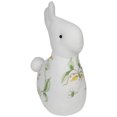 thumbnail image 4 of Northlight Plush Soft Floral Easter Rabbit Spring Decoration - 14", 4 of 6