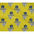 thumbnail image 4 of oneOone Cotton Flex Fabric Leaves & Floral Block Print Fabric By Yard 40 Inch Wide, 4 of 4
