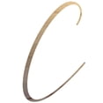 thumbnail image 1 of Unfinished Wood Letter C, Craft Alphabet 5'' Tall Wooden Letter Wall Décor, Bellany Script Font, 1 of 3