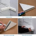 thumbnail image 2 of Palisade Vinyl Waterproof Corner Shower Shelf Dusty Pearl, 2 of 7