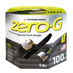 Teknor Apex Zero-G 100 Ft. Long 5/8 Inch Lightweight Flexible Garden Water Hose