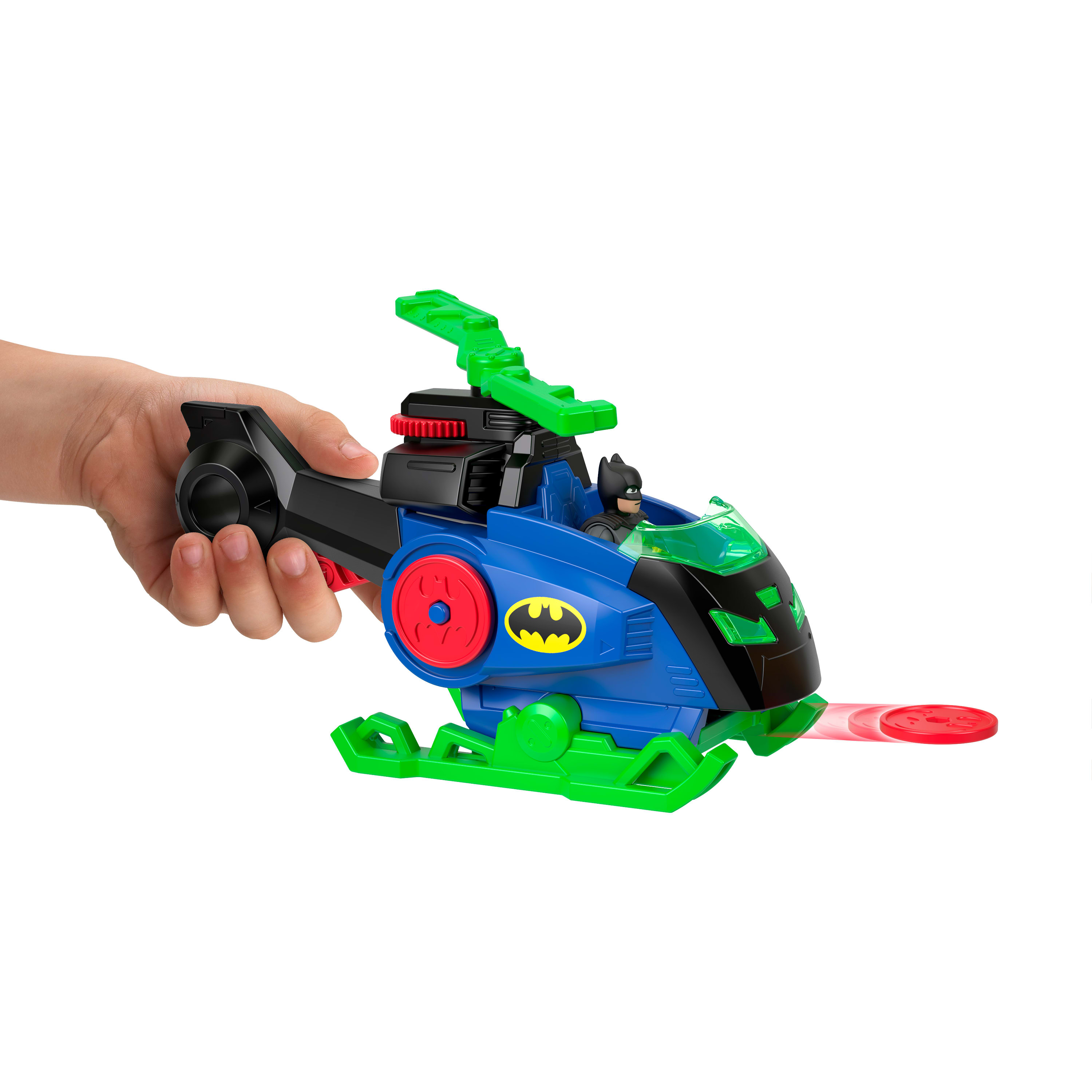 Imaginext DC Super Friends-Coffret Bat-coptère et Man‑Bat