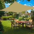 thumbnail image 3 of Triangle Rectangle Shade Sails Sunshade Canopy, Sun Shade ,Waterproof Beige Sun Shade Sail 160gsm 12, 3 of 4