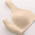 thumbnail image 4 of cfhntfmh Front Closure Bras for Women No Underwire Comfort Push up Bras Convenient Soft Front Buttons Plus Size Bralettes, 4 of 6