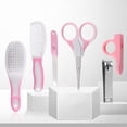 thumbnail image 3 of Complete Baby Grooming Kit Care Set for and Toddlers with Hair Brush Comb Nail Clipper Scissors and Protective Covers, 3 of 8
