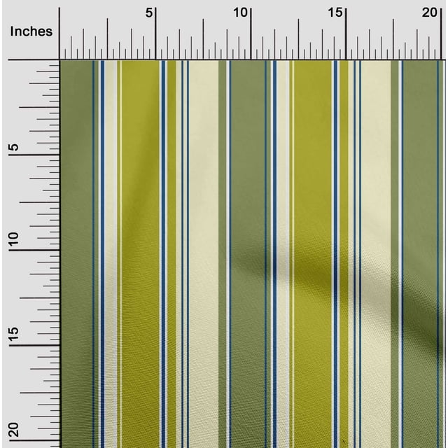 oneOone Polyester Lycra Fabric Bayadere Stripe Printed Craft Fabric BTY 56 Inch Wide