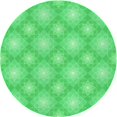 thumbnail image 1 of Ahgly Tapis d'Intérieur Lavable en Machine Carré Transitionnel Vert Néon, 3 Pieds Carré, 1 of 7
