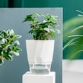 thumbnail image 4 of Binwennn Large Flower for Indoor 20 Inches Large Ceramic Vase with Handles Heart Shaped Pot Holders Self Watering Planter African Violet Pots Clear Automatic Watering Planter Flower Pot, 4 of 7