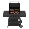 thumbnail image 4 of Charbroil Performance Series Flavormax 4-Burner Gas BBQ Grill Cart with Side Burner, 4 of 9