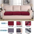 thumbnail image 2 of Super Stretch Stylish Cushions Covers/Furniture Cover Spandex Jacquard Small Checked Pattern Super Soft Slipcover Washable Individual, 2 of 7