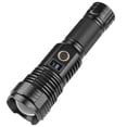 thumbnail image 1 of Lampe de Poche Haute Puissance Rechargeable à DEL avec Fonction d'Affichage Numérique, Conçue pour les Aventures en Plein Air, Idéale pour la Randonnée et le Camping, 1 of 8