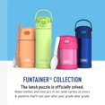 thumbnail image 3 of THERMOS FUNTAINER Bouteille en Acier Inoxydable à Isolation sous Vide de 14 Onces, Daring Dinos, 3 of 7