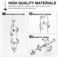 thumbnail image 4 of Miangastore 1Pc Perpetual Motion Instrument Home Decoration Artware Office Adornment Decor, 4 of 8