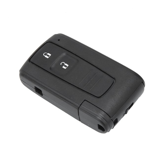 Coque de Clé de Voiture Coque de Clé à Distance 2 Boutons Coque de Porte-Clés de Voiture Coque de Clé à Distance avec Embryon de Clé Adapté pour Prius