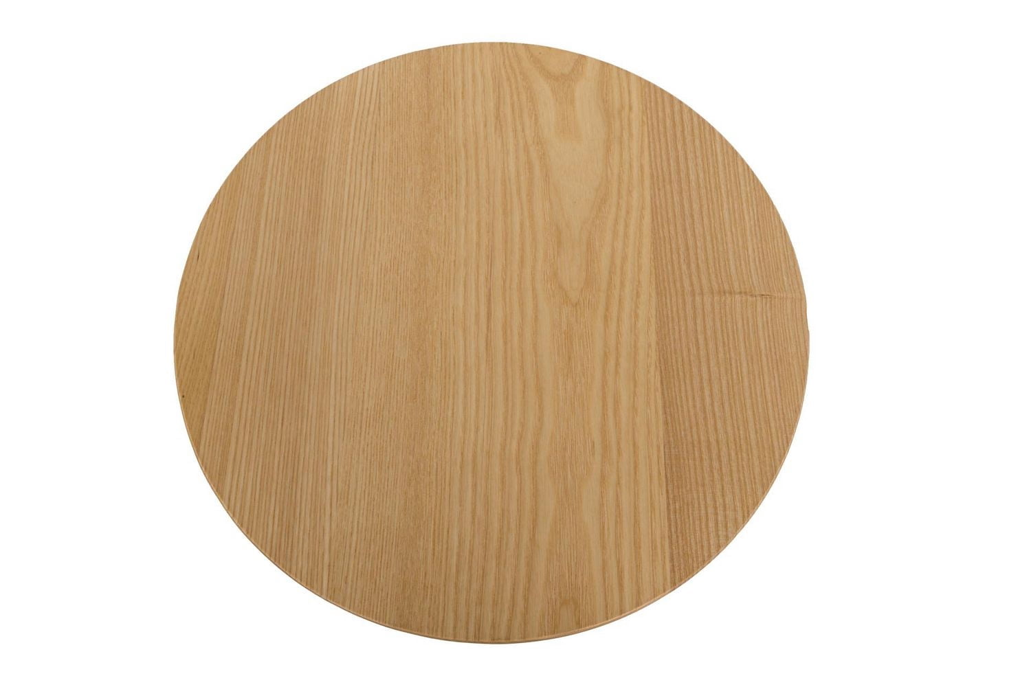 Mainstays Tabouret de Bar sans Dossier 28" de hauteur - Base en Métal Noir avec Siège en Bois Naturel - Lot empilable de 4