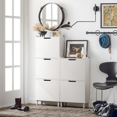 thumbnail image 2 of SoBuy FSR151-W 2 Flip-Drawers Shoe Cabinet Shoe Rack Shoe Storage Cupboard Organizer Unit, 2 of 8