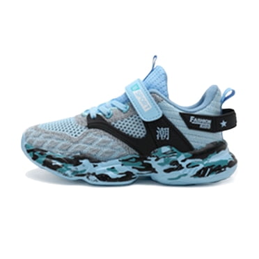 FhsagQ Bottes Chaussures pour Enfants Bottes Taille 11 Garçons Garçons Filles Chaussures de Tennis Course Enfants Maille Douce Respirante Espadrilles Athlétiques de Sport de Gym pour Petit et Grand Enfant Chaussures pour Enfants Bottes Taille 3 Garçons Bleu Ciel Taille 32