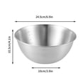 thumbnail image 2 of Iumwxz Plates Rust Steel Thickened Multi-Functional Large Basin Stainless Steel Basin Set Soup Basin Stainless Steel Water Basin Assiette Jetable C Metal Deals on Outdoor Living, 2 of 3