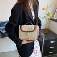 thumbnail image 4 of YAOMOBB Hand-Portable Makeup Bag Large Capacity Makeup Bag Waterproof Faux Leather with Zipper Closure and Wide Handle Design, 4 of 7