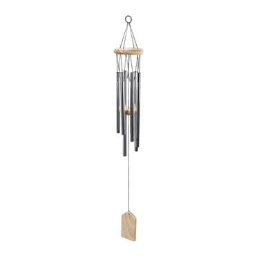 Dvkptbk Wind Chimes Creative Wood Metal Multi-tube Wind Chime Car Interior with Cerium Product, New House Door Bell with Cerium Home Decor on Clearance