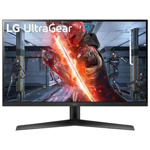 Moniteur de jeu LG UltraGear 27 po Full HD IPS 1ms (GtG), 1920x1080, Noir, 27GN60R-B