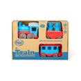 thumbnail image 4 of Green Toys 3-Piece Blue/Red Train with Bear Conductors, 4 of 5