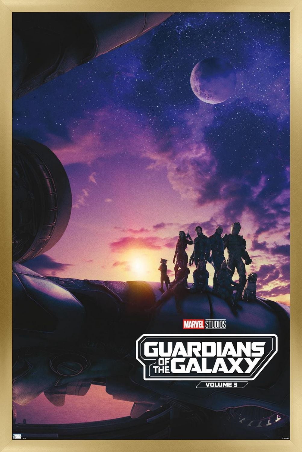 Marvel Guardians of the Galaxy Vol. 3 - Teaser One Sheet Wall Poster