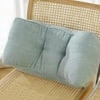 Corduroy Lumbar Support Cushion for Office Chair Sofa Bed Nap Seat