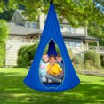 thumbnail image 4 of Balançoire-nid pour Enfants - Convient à 3 Enfants, Bleu, 4 of 6