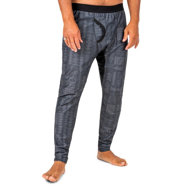 BLACKSTRAP Men's Skyliner Full Length Baselayer Pant Directional Dark, L