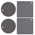thumbnail image 1 of Summer Savings Kcavykas Kitchen Goodies,Mat Set Silicone Heat insulation Table Mat Kitchen Pot Scalding Mat Kitchen Mat Casserole Mat Oven Heat insulation Mat, 1 of 2
