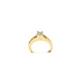 thumbnail image 3 of 7/8ct Yellow Gold Princess Square Cut Diamond Accent 14K Gold, 3 of 4