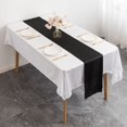 thumbnail image 1 of Satin Table Runner Table Cloth 27x275cm for Banquet Wedding Party Decoration, 1 of 4