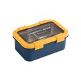 thumbnail image 2 of RRJ Stainless Steel Insulated Lunch Box, Compartmentalized Bento Box For Office Workers Study, Leakproof Thermal Food Container With Rice Divider For Meal Prep Office Study Picnic, 2 of 6