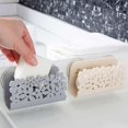 thumbnail image 4 of Dish Cloths Rack Suction Sponge Holder Clip Kitchen Bathroom Organizer Rack Clip Rag Storage Rack Kitchen Bathroom Organizer Wall Mounted Shelf, 4 of 7