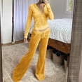thumbnail image 1 of DPTALR Ensemble Décontracté pour Femmes avec Poche, Col Rond, Manches Longues + Pantalon, 1 of 8