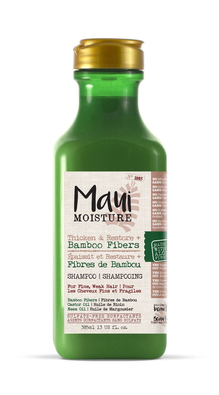 Maui Moisture Thicken & Restore + Bamboo Fiber Shampoo - Walmart.ca