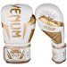 thumbnail image 3 of Venum Elite Boxing Gloves - White/Gold - 12oz, 3 of 5