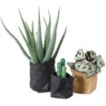 thumbnail image 2 of Washable Kraft Paper Bag Plant Flowers Pots Multifunction Home Storage Bag Black, 2 of 5