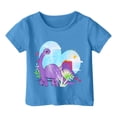 thumbnail image 1 of MEZZALL T-Shirts de Mode pour Tout-Petits Garçons Filles, Décontractés, Saison Scolaire, Imprimés, Col Rond, Coupe Ample, Manches Courtes, Hauts Tee, T-Shirts Adorables, 6-7 Ans, 1 of 3