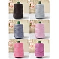 thumbnail image 5 of suxuMhao Thick Yarn,1 Roll - Polyester Material, Soft & Warm, Ideal for Hats, Slippers, Dolls, Home Decor, Perfect for Knitting & Crocheting, Premium Thick Yarn for All Projects​,dark pink, 5 of 5