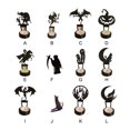 thumbnail image 4 of Youkk Iron Made Candle Holders With Exquisite Craft For Halloween Decoration Chilling Candlestick D 1Set, 4 of 6