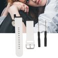 thumbnail image 4 of Smartwatch Band, Watch Strap Single Color Anti Lost With Screwdrivers For Aamazfit T-Rex Smartwatch White, 4 of 8