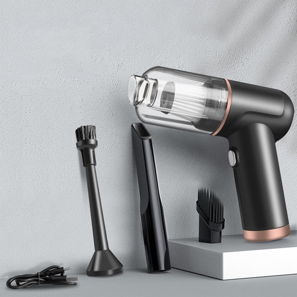 RKSTN Home Appliances and Devices Handheld Cordless Vacuum Cleaner Powerful Suction Power, For Cars/RVs/Trucks, Filtration And Easy Cle-ar Collection Bin, USB Charging Cable Included Home Appliances