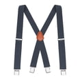 thumbnail image 1 of Buyless Fashion Bretelles pour Hommes - Sangles Élastiques Réglables de 48 Pouces 1 1/4 Pouces - Dos en X, 1 of 7