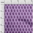 thumbnail image 1 of oneOone Viscose Chiffon Pastel Purple Fabric Geometric Line Ikat Sewing Craft Projects Fabric Prints By Yard 42 Inch Wide, 1 of 4