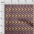 thumbnail image 1 of oneOone Organic Cotton Voile Fabric Square|Diamond & Triangle Geometric Print Sewing Fabric BTY 42 Inch Wide, 1 of 1